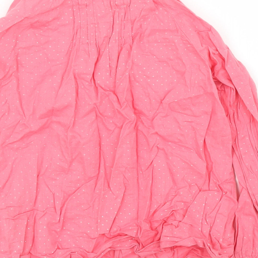Billie Blush Girls Pink Basic Blouse Size 3 Years