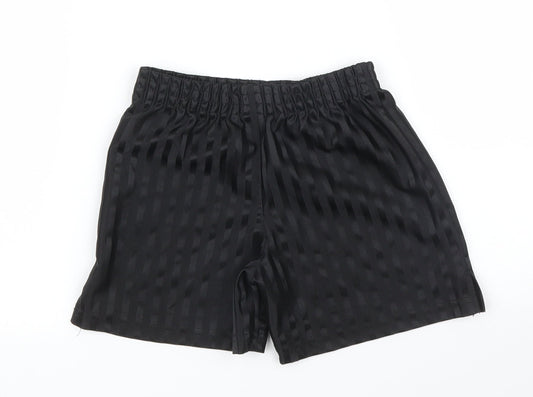George Boys Black Sweat Shorts Size 5 Years