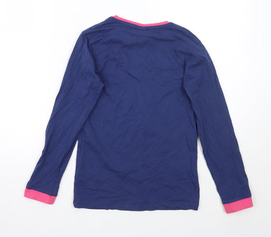 My Little Pony Girls Blue Basic T-Shirt Size 8-9 Years