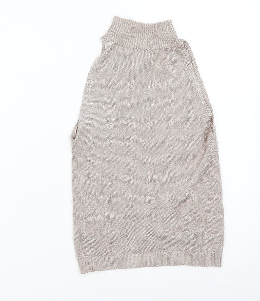 Topshop Womens Pink Basic Blouse Size 6