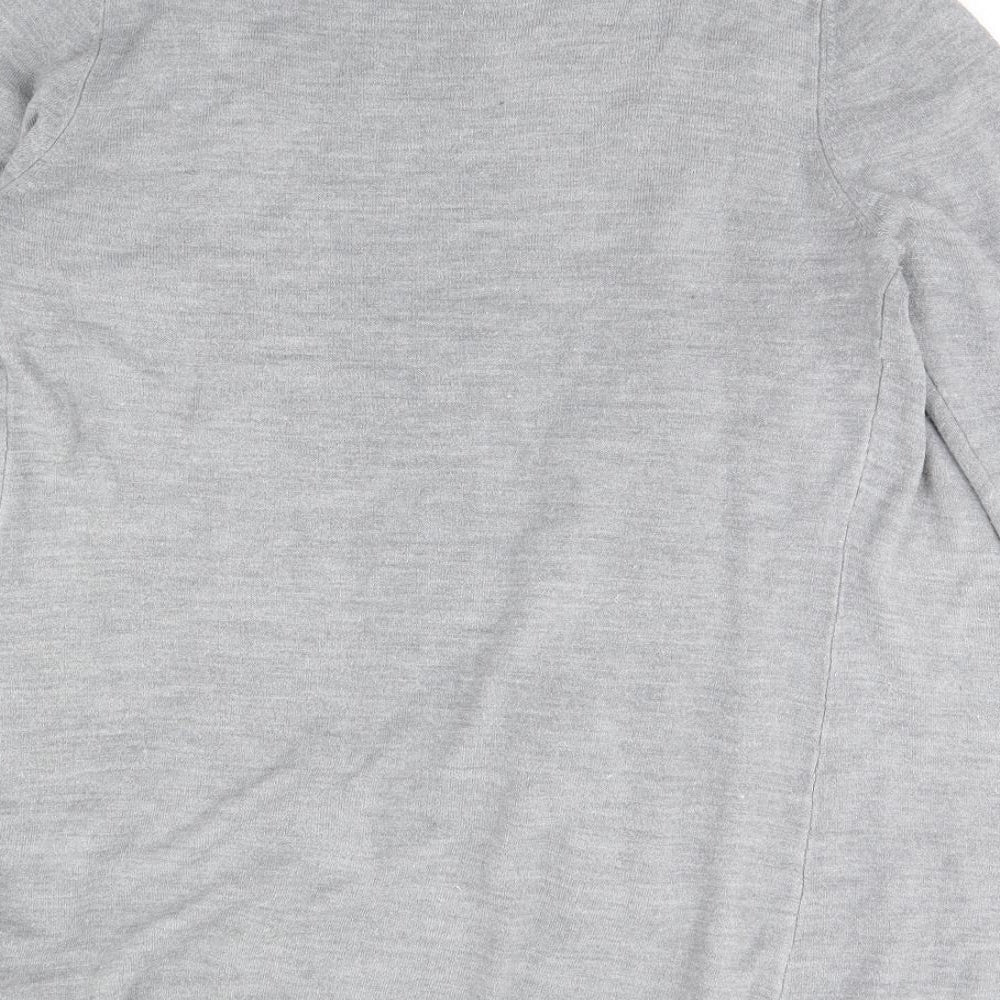 George Womens Grey Cardigan Jumper Size 14