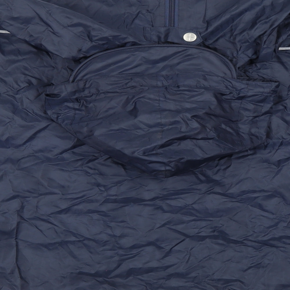Mens UK Size S Crivit Blue Rain Coat