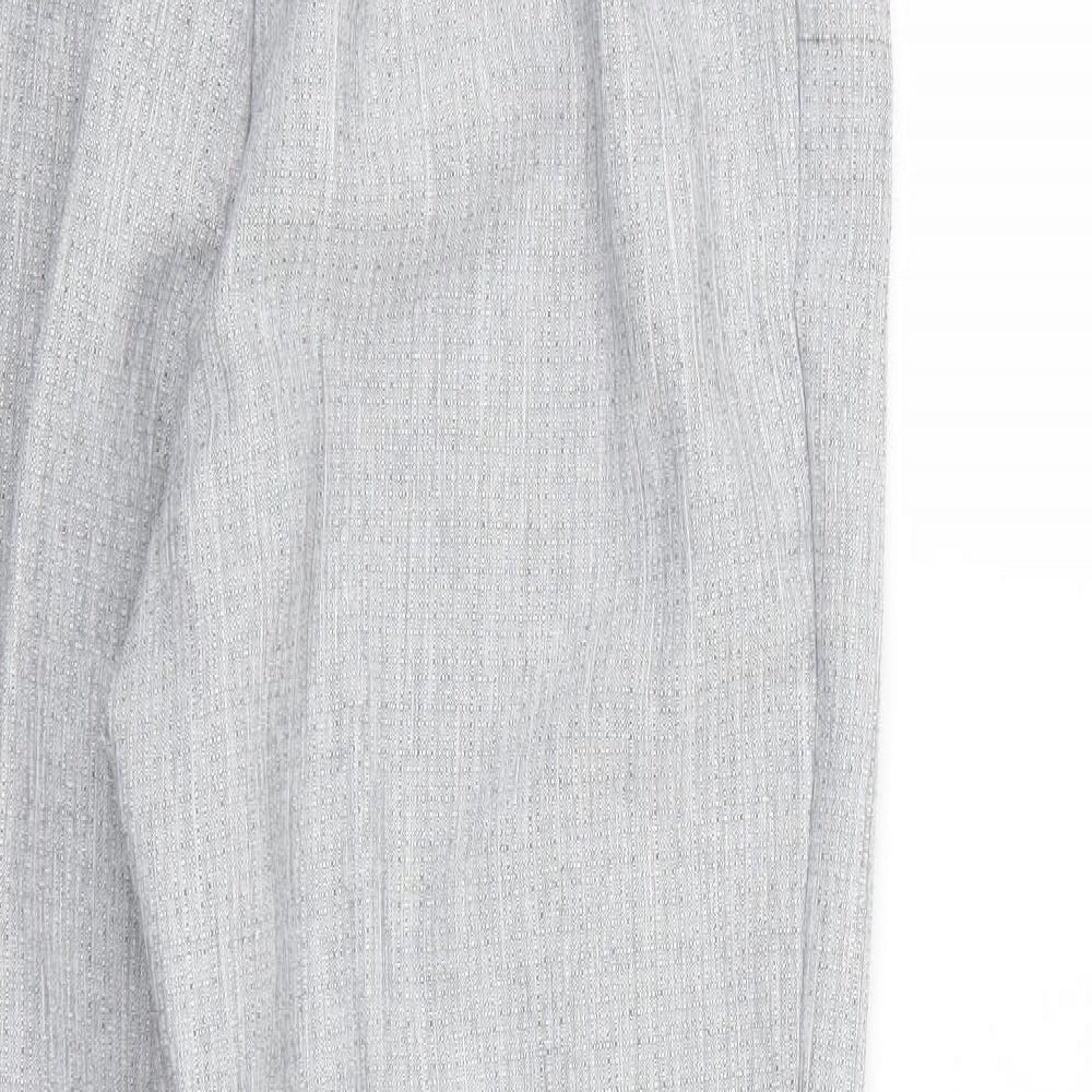 Womens UK Size 14 Marks and Spencer Regular Fit Grey Trousers