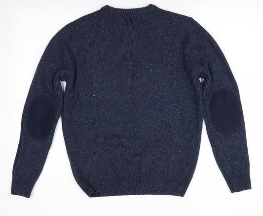 Cedar Wood State Mens Blue Pullover Jumper Size XS