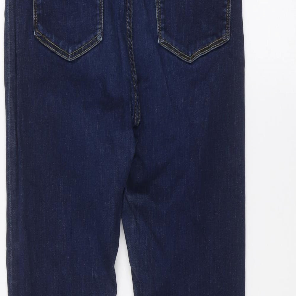 Zara Womens Blue Denim Skinny Jeans Size 8 L26 in
