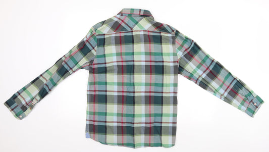 Mens UK Size L Brace Soul Multicoloured Button-Up Long Sleeve Casual Shirt