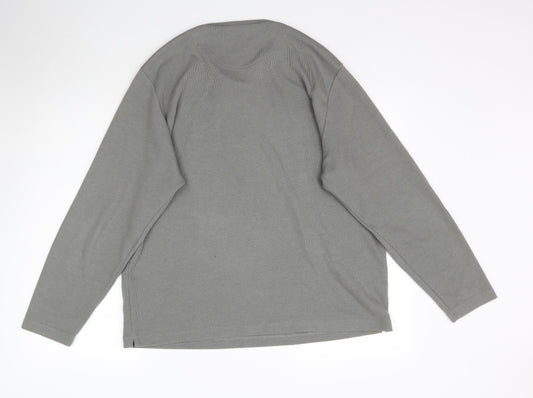 Debenhams Mens Grey Knit Pullover Jumper Size M