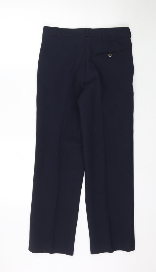 Shaft Womens Blue Trousers Size M L28 in