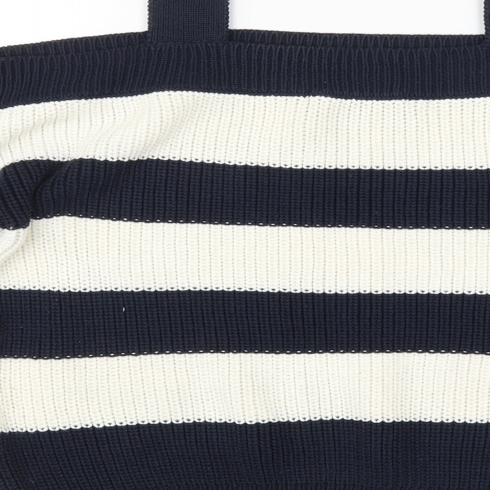 George Womens Blue Striped Pullover Jumper Size 12