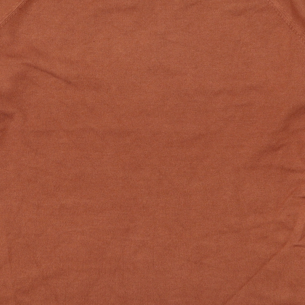 Womens UK Size M Paramour Brown Pullover Jumper