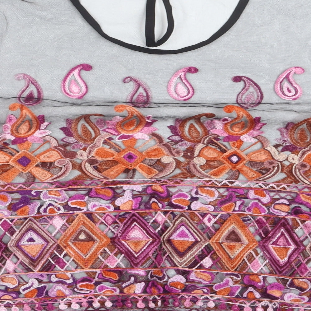 SheIn Womens Black Basic T-Shirt Size L