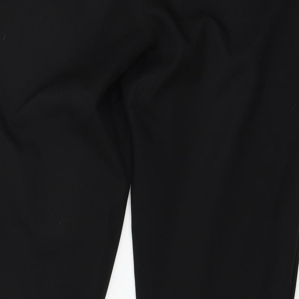 New Look Womens Black Trousers Size 12 L32 in