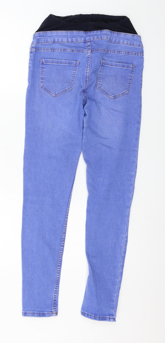New Look Womens Blue Denim Skinny Jeans Size 8 L27 in