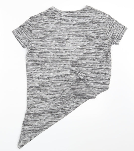 River Island Girls Grey Pullover Sweatshirt Size 9-10 Years