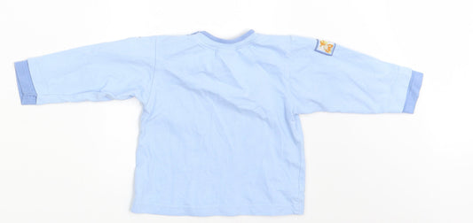 Ladybird Baby Blue Pullover T-Shirt Size 6-9 Months