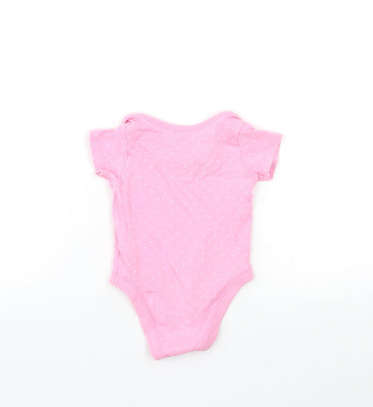 F&F Baby Pink Babygrow One-Piece Size 0-3 Months