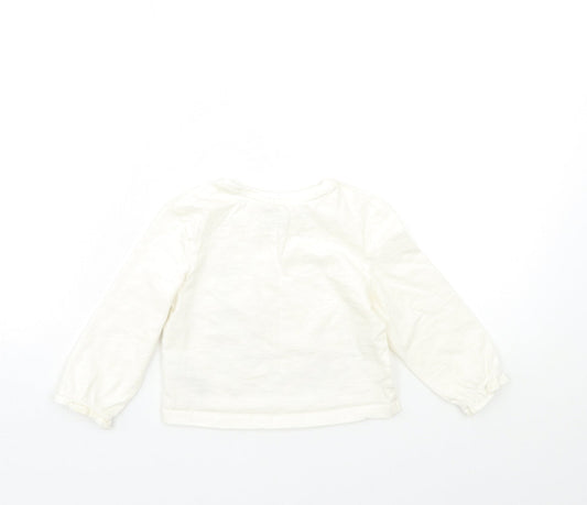 Primark Baby White Basic T-Shirt Size 12-18 Months