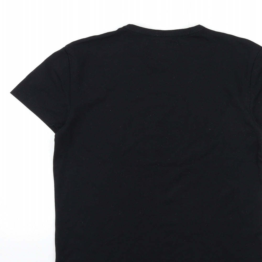 Primark Womens Black Basic T-Shirt Size S