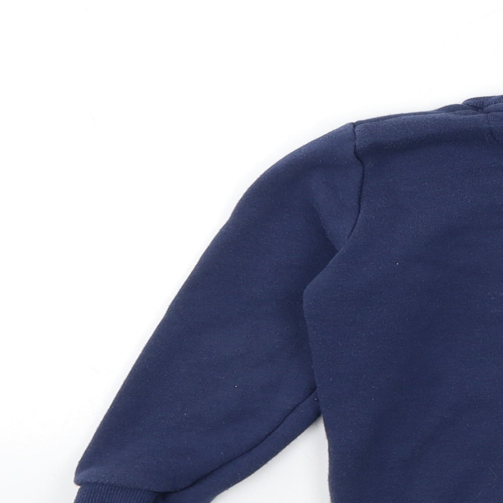 Primark Girls Blue Pullover Sweatshirt Size 6-7 Years