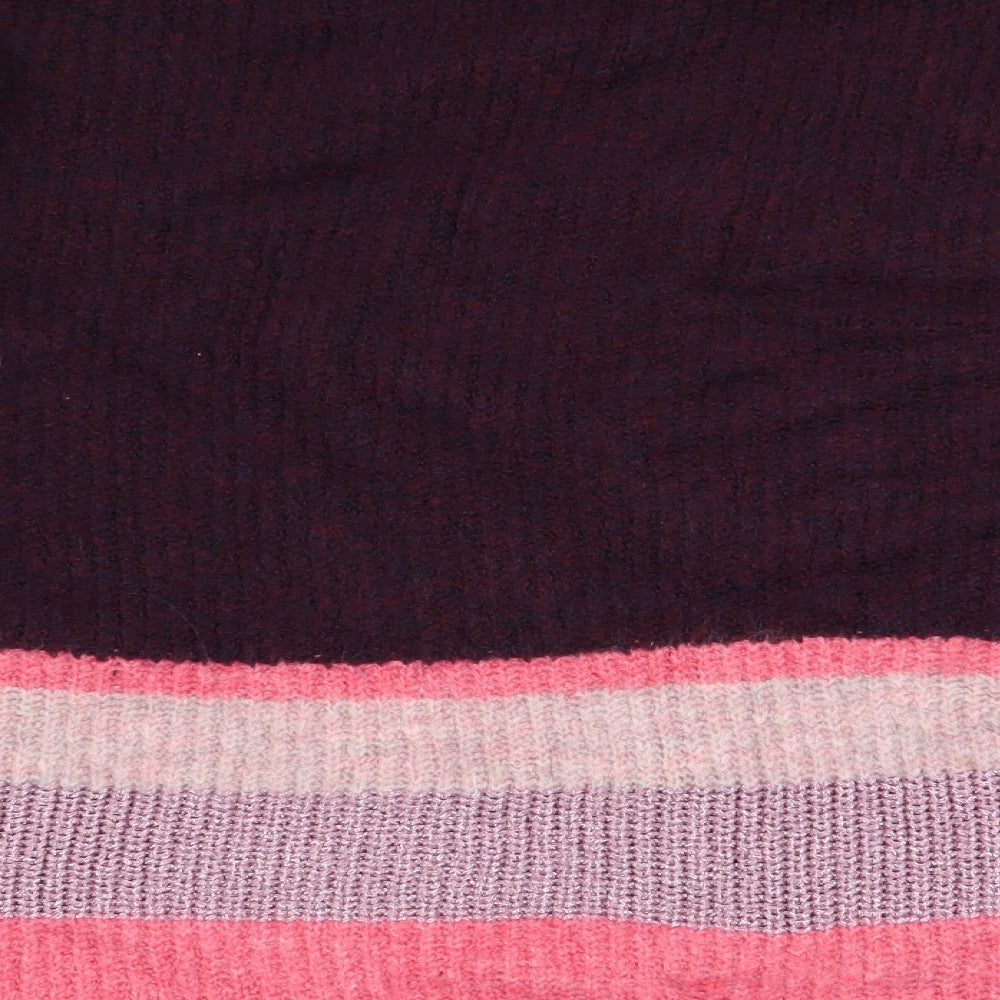 Asda George Womens Multicoloured Striped  Pullover Jumper Size XL