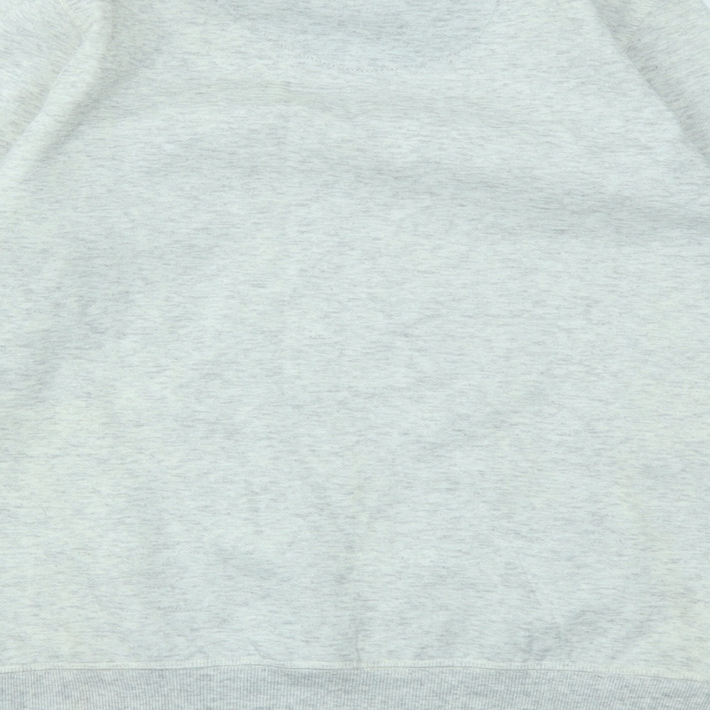 Brave Soul Mens Grey Pullover Jumper Size M