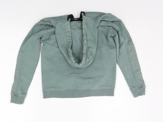 George Boys Green Pullover Hoodie Size 9-10 Years