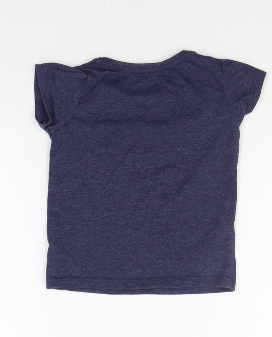 Young Dimension Baby Blue Basic T-Shirt Size 24 Months