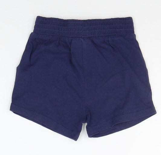 NEXT Girls Blue Cropped Trousers Size 12-18 Months
