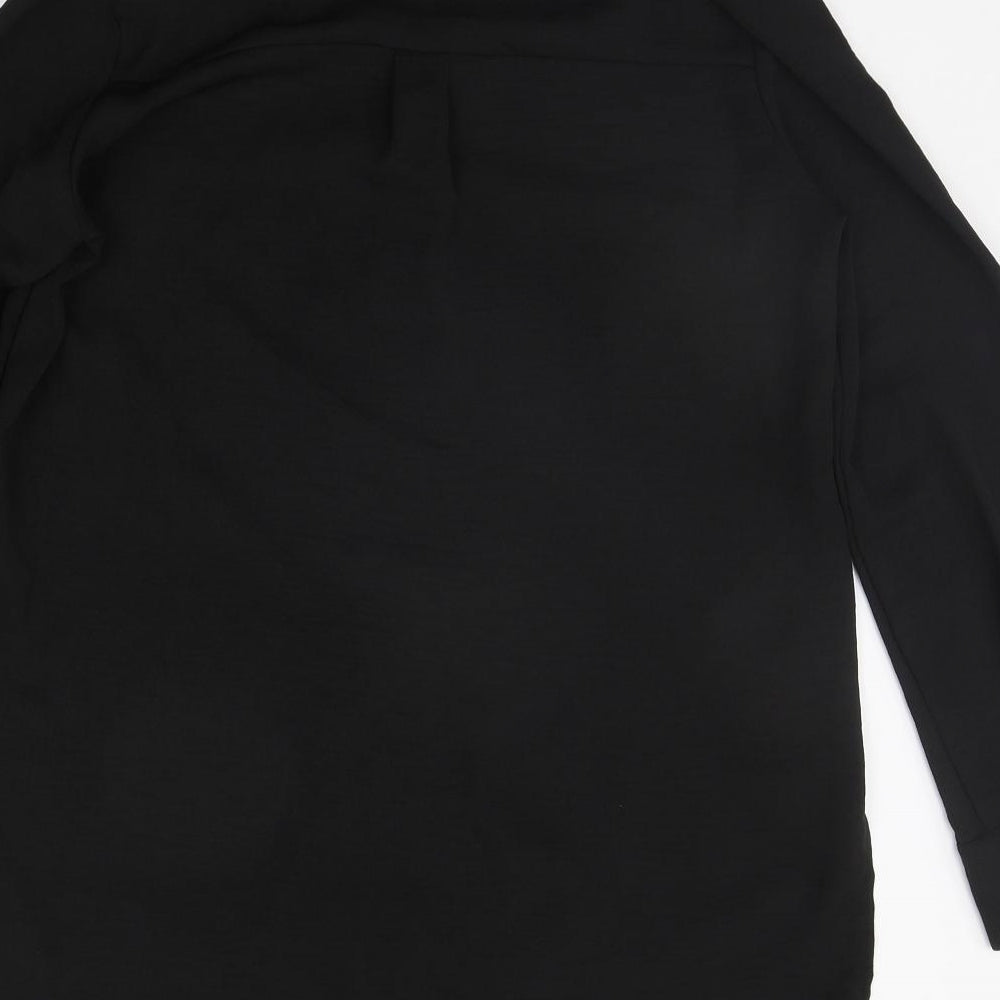 Primark Womens Black Shirt Dress Size 8