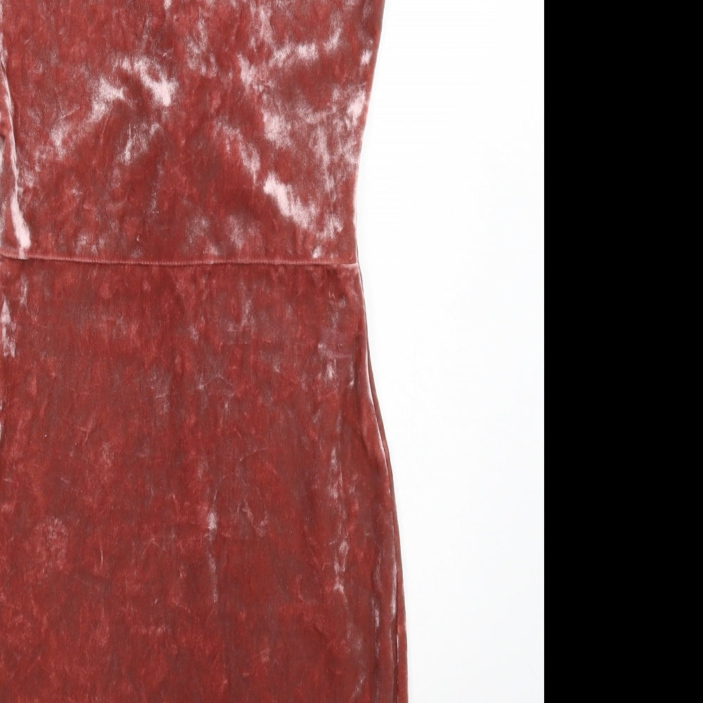 PRETTYLITTLETHING Womens Pink Mini Size S