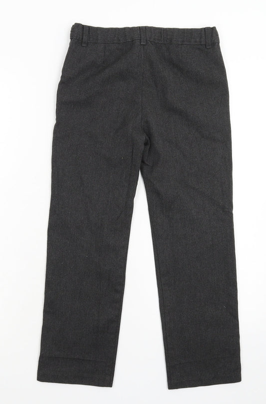 F&F Boys Grey Dress Pants Trousers Size 8-9 Years