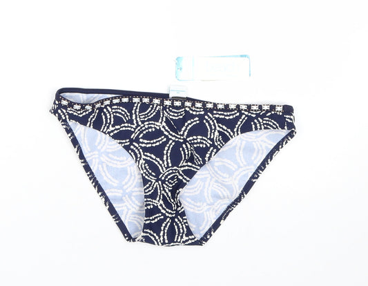 Debenhams Womens Blue Floral Athletic Shorts Size 12