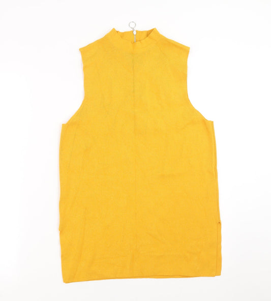 Womens UK Size 8 ASOS Yellow Pullover Jumper