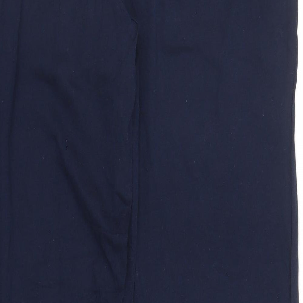 Womens UK Size M M&S Regular Fit Sweatpants Blue Trousers