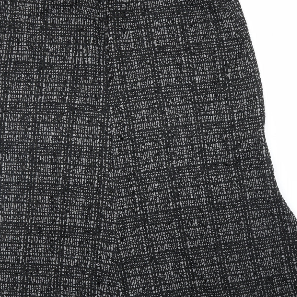 Classics Womens Grey   A-Line Skirt Size M