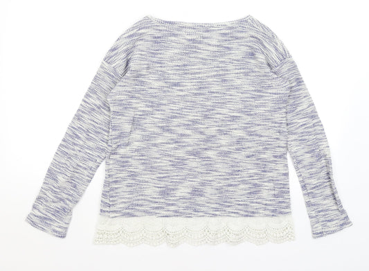Womens UK Size 12 NEXT Blue Pullover Jumper