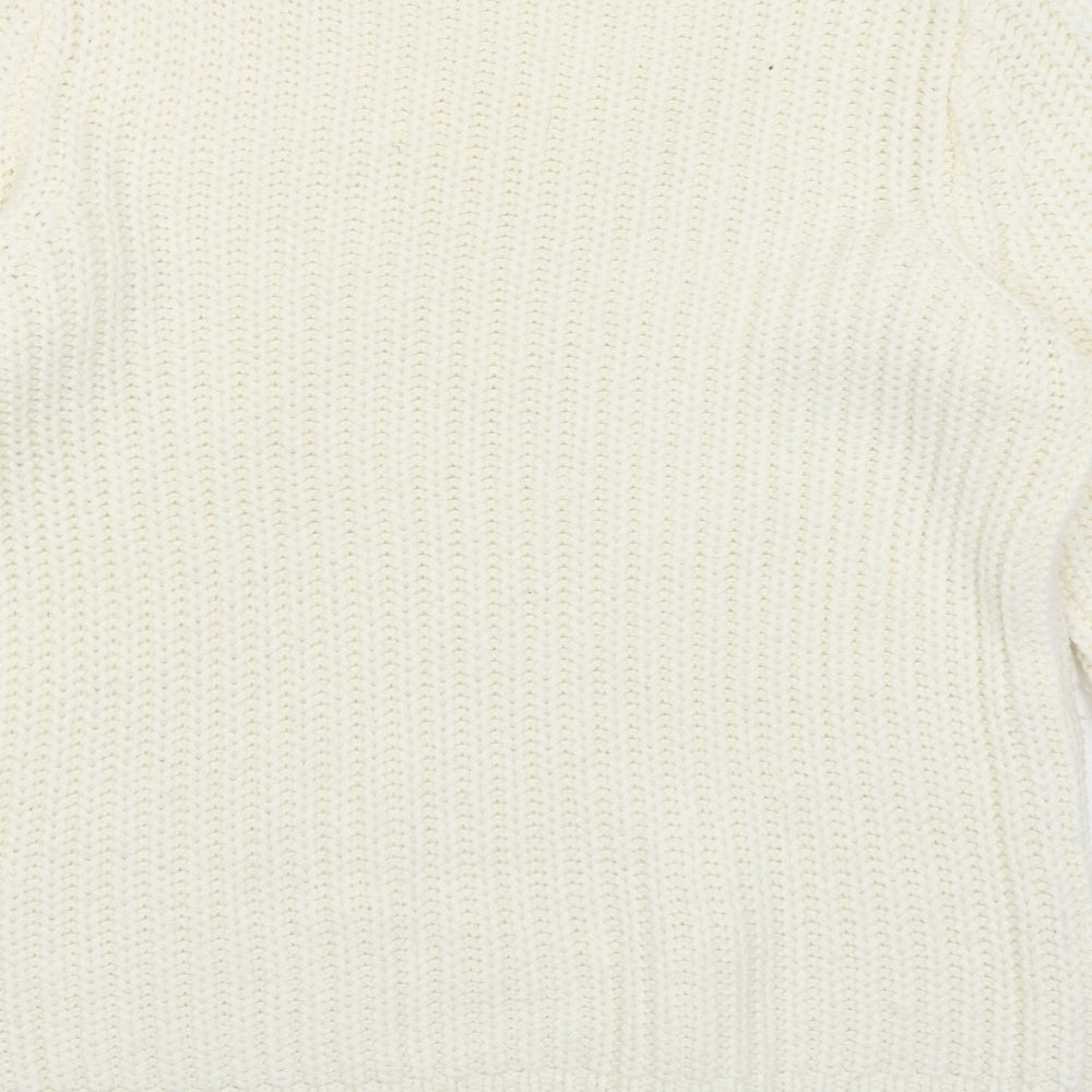 Womens UK Size S BPC Ivory Pullover Jumper