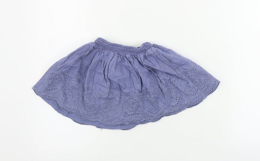 George Girls Blue A-Line Skirt Size 2-3 Years