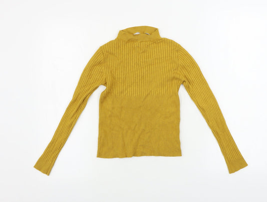 Candy Girls Yellow Pullover Jumper Size 10 Years