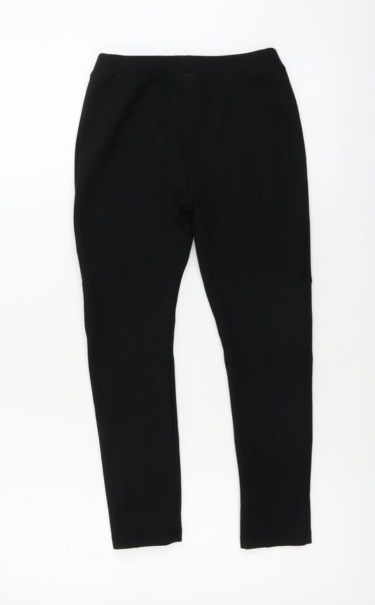 NEXT Girls Black Jegging Trousers Size 10 Years