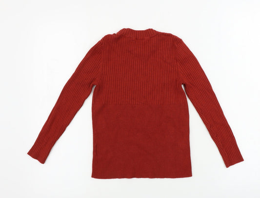 candy Girls Brown Pullover Jumper Size 11 Years