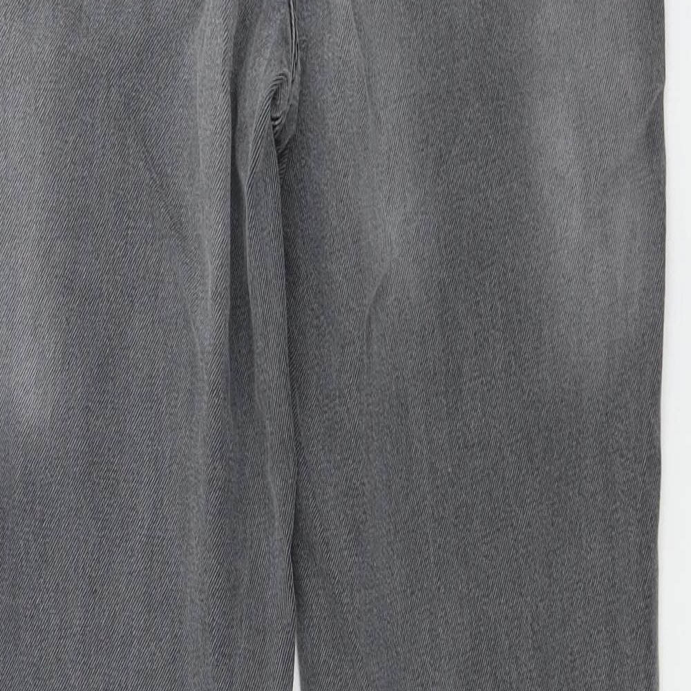 Womens UK Size 6 NEXT Regular Fit Skinny Grey Jeans