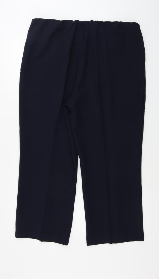 classic Womens Blue Trousers Size 20 L26 in