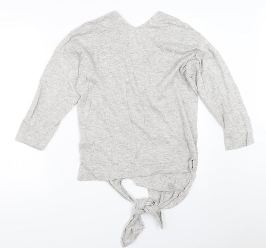 Womens UK Size 10 Marks and Spencer Grey Pullover Jumper