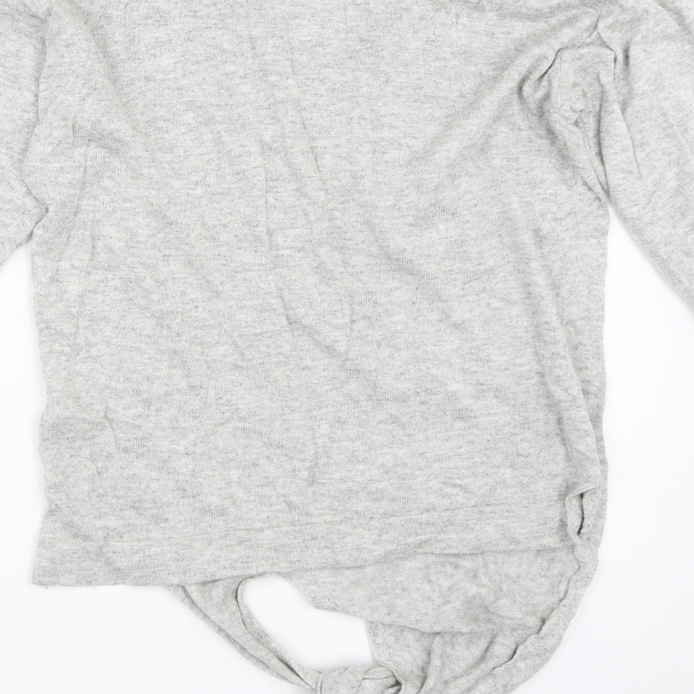 Womens UK Size 10 Marks and Spencer Grey Pullover Jumper