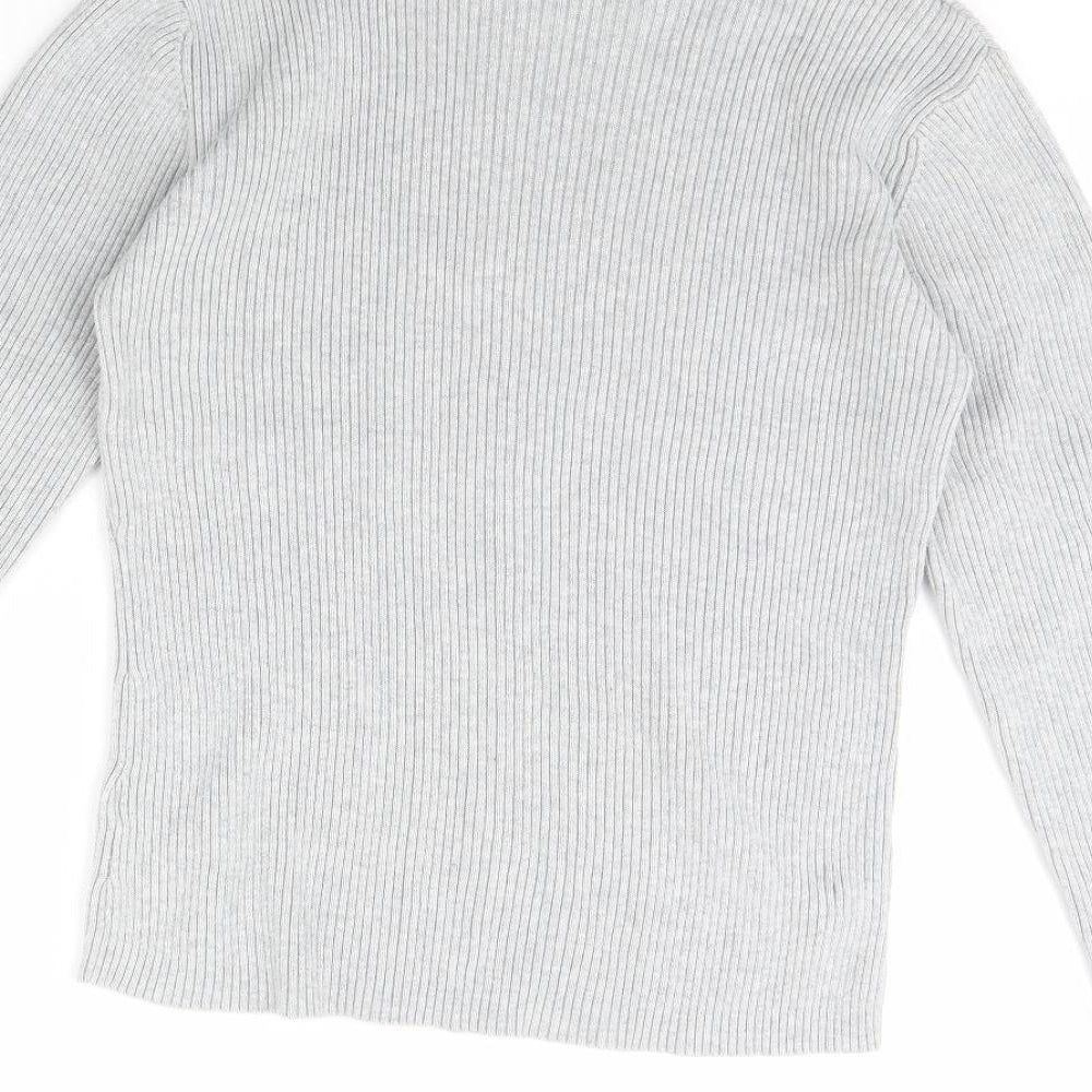 Womens UK Size 14 Damart Grey Pullover Jumper
