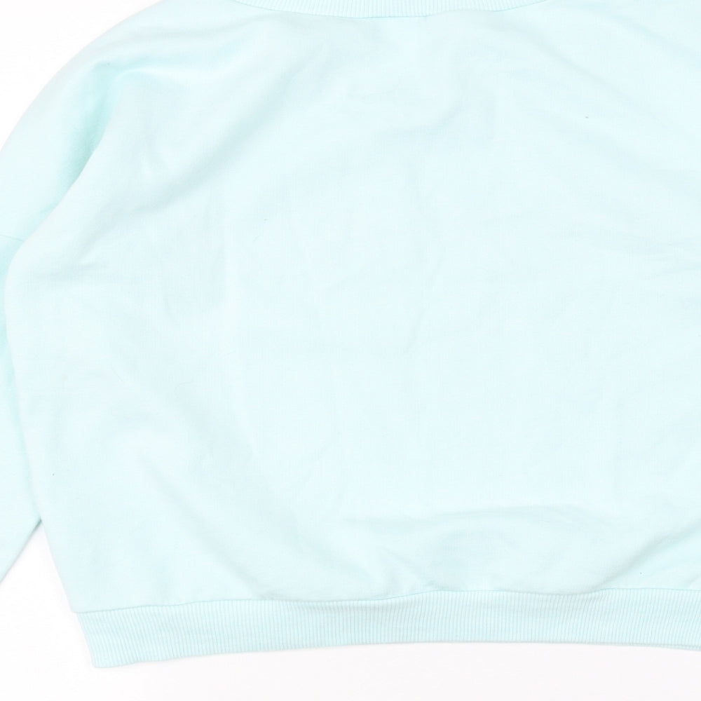 Womens UK Size M H&M Blue Pullover Jumper