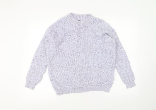 Womens UK Size 8 Atmosphere Purple Pullover Jumper
