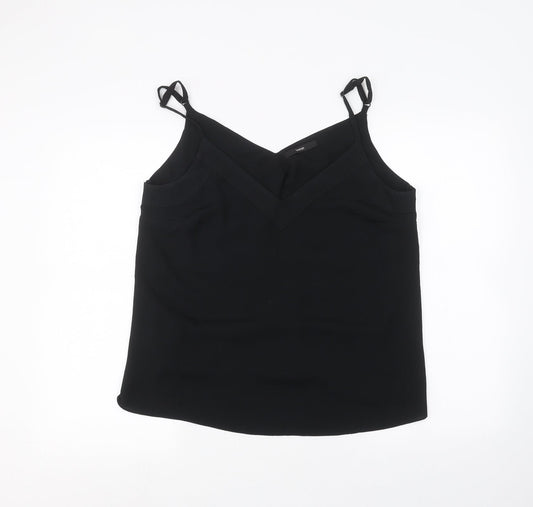 George Womens Black T-Shirt Size 14