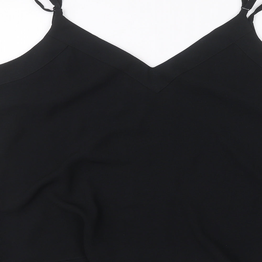 George Mens Black T-Shirt Size 14